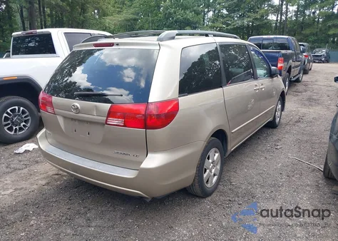 2004 Toyota Sienna Le from USA, damaged, VIN 5TDZA23C54S210313